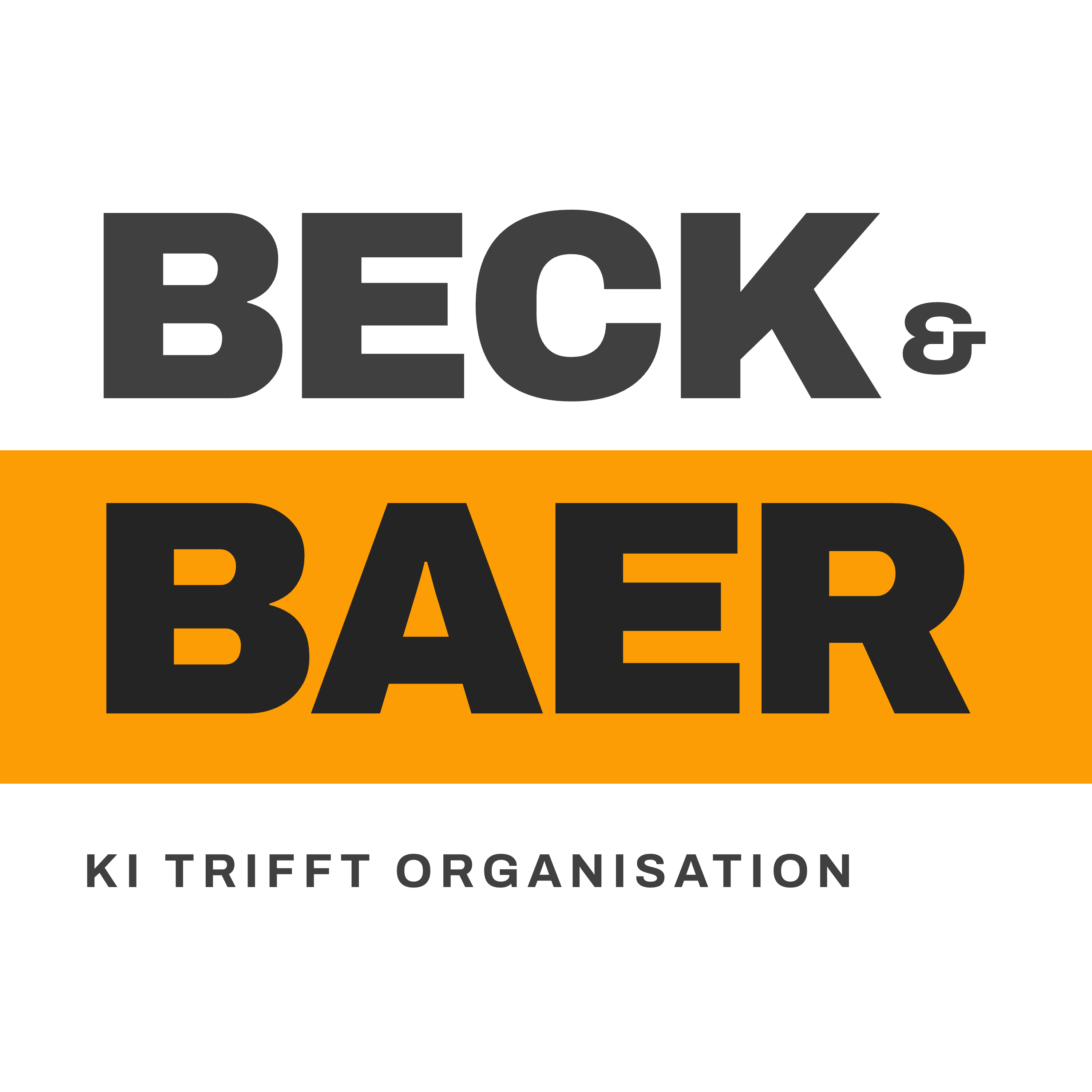 Beck & Baer. KI trifft Organisation. — Podcast Cover